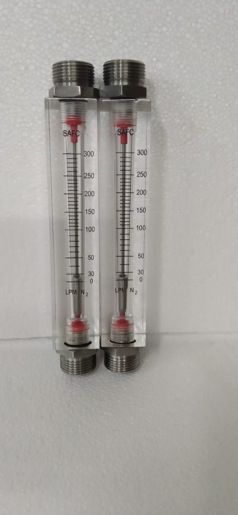Nitrogen Rota meter in Flow Range of 0-300 LPM